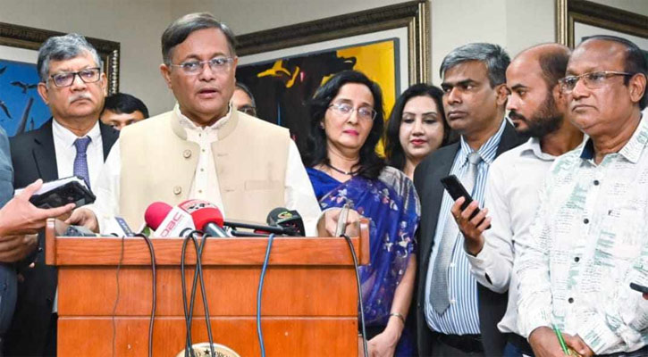 সৌদি প্রবাসীদের ব্যবসা নিবন্ধনের অনুরোধ জানিয়েছি: হাছান মাহমুদ